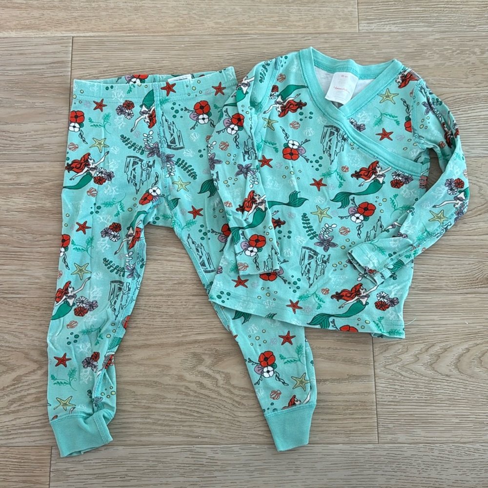 Hannah Anderson Little Mermaid Pajamas size 3